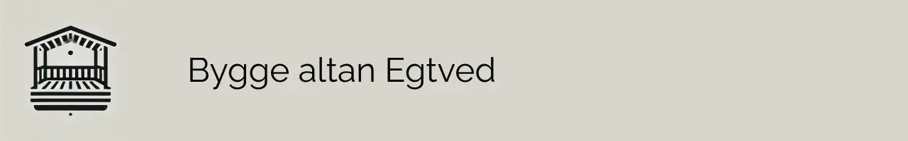 Bygge altan Egtved